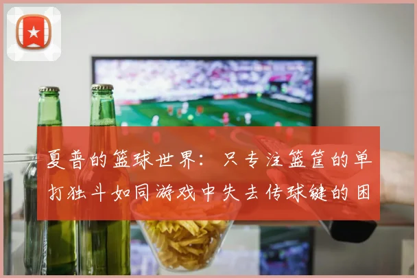 夏普的篮球世界：只专注篮筐的单打独斗如同游戏中失去传球键的困境